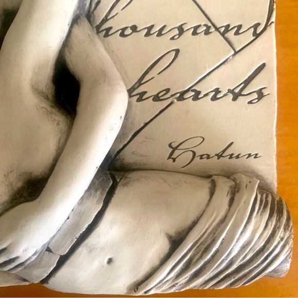 3-Dimensional Stone Angel Wall Tile “At one glance…” by Mihri Hatun - Picture 5 of 5